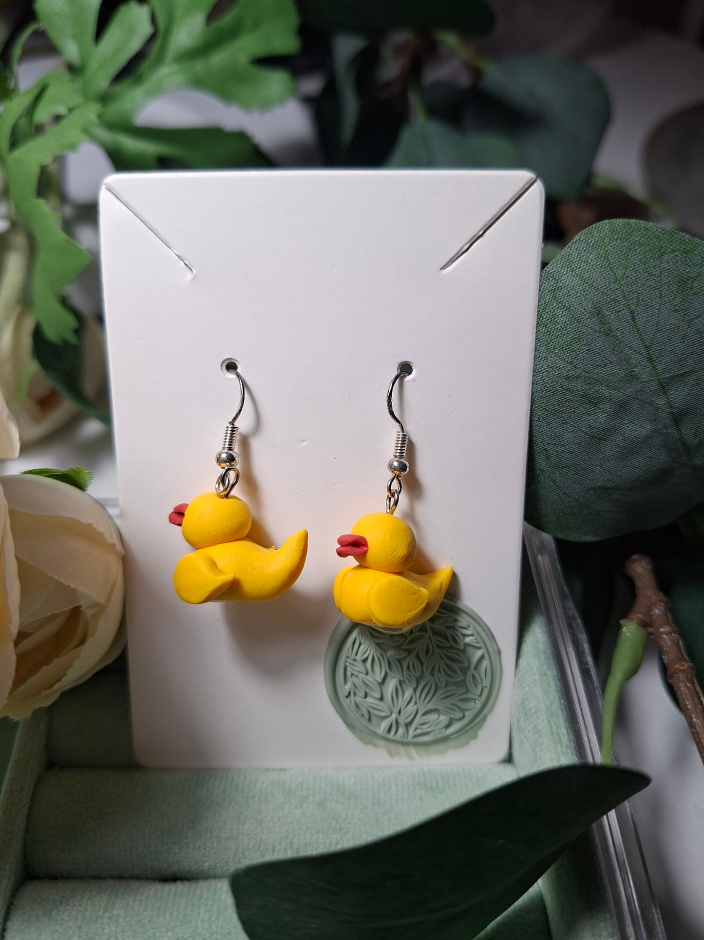 Rubber Duck earrings