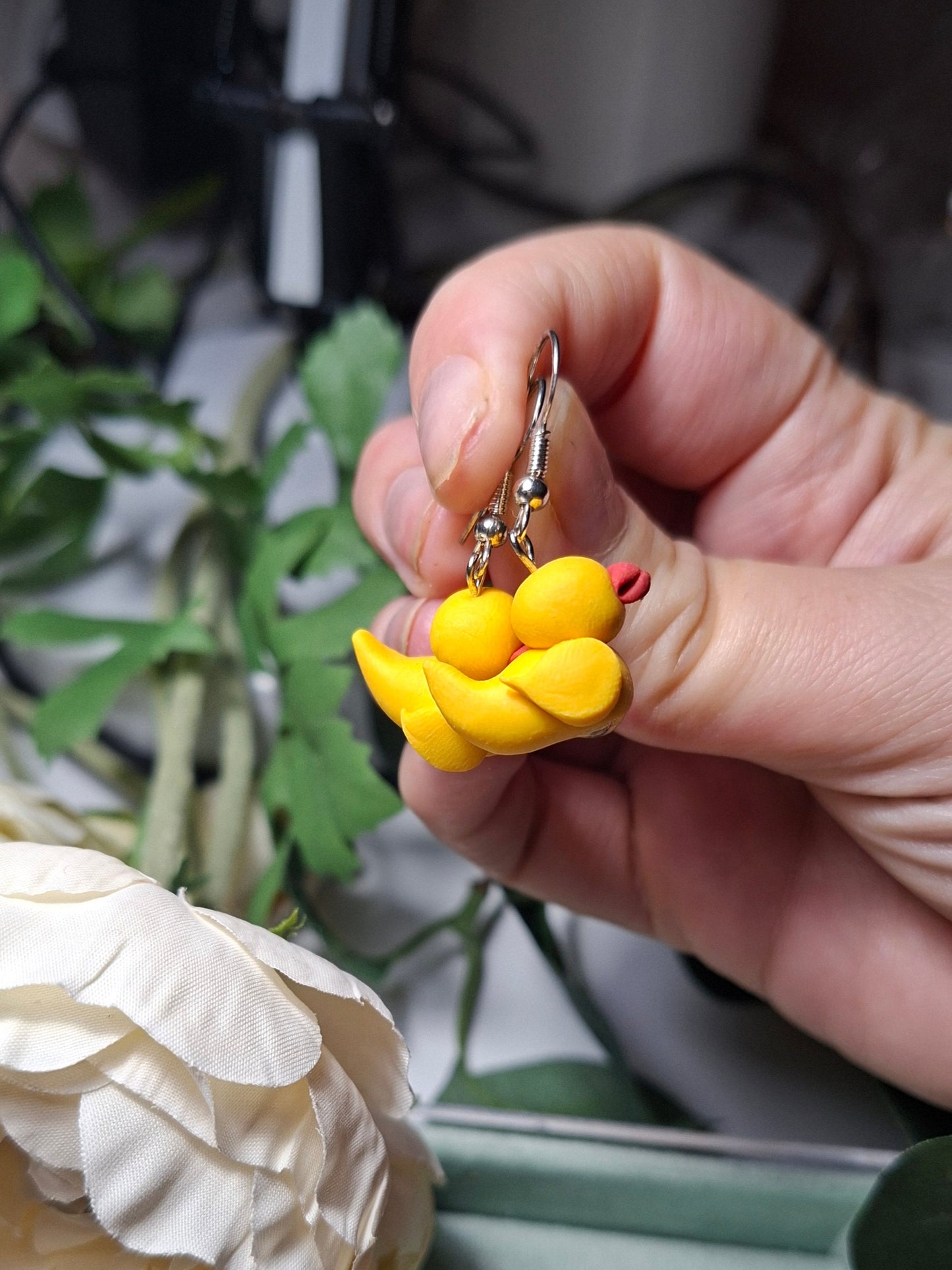 Rubber Duck earrings