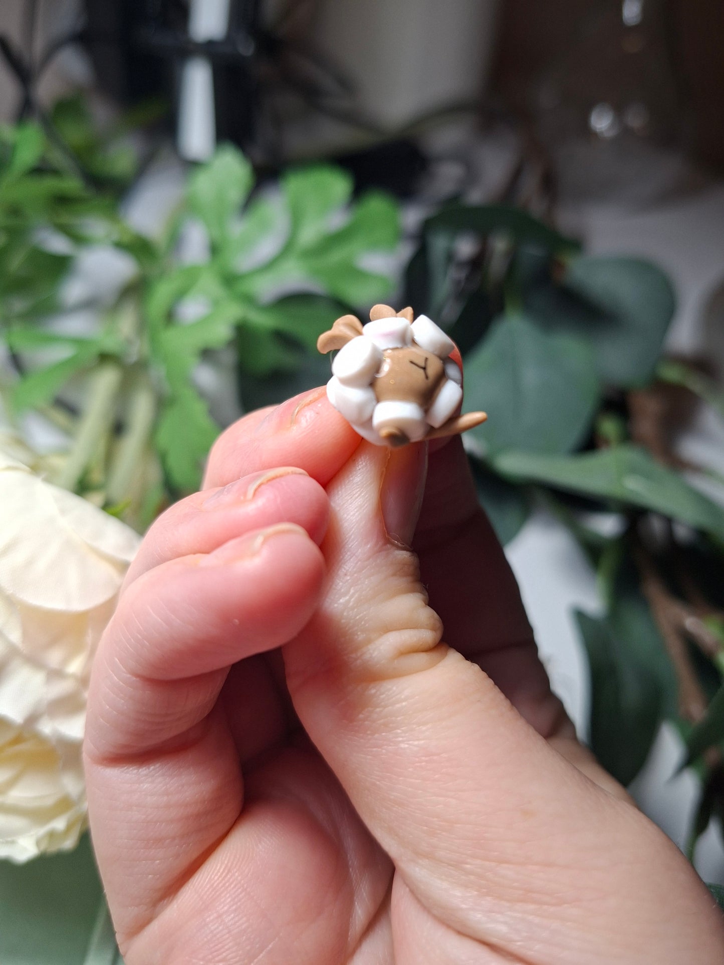 sheep stud earrings