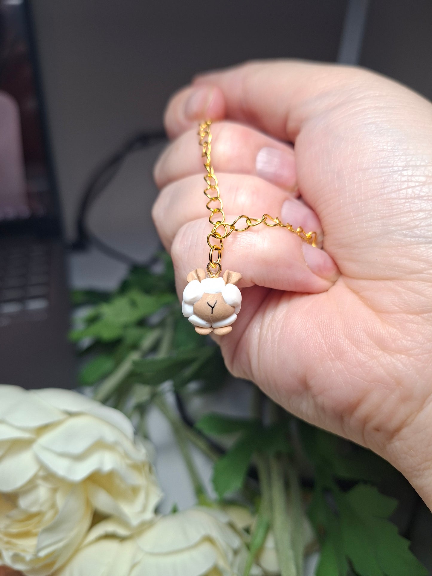 sheep necklace