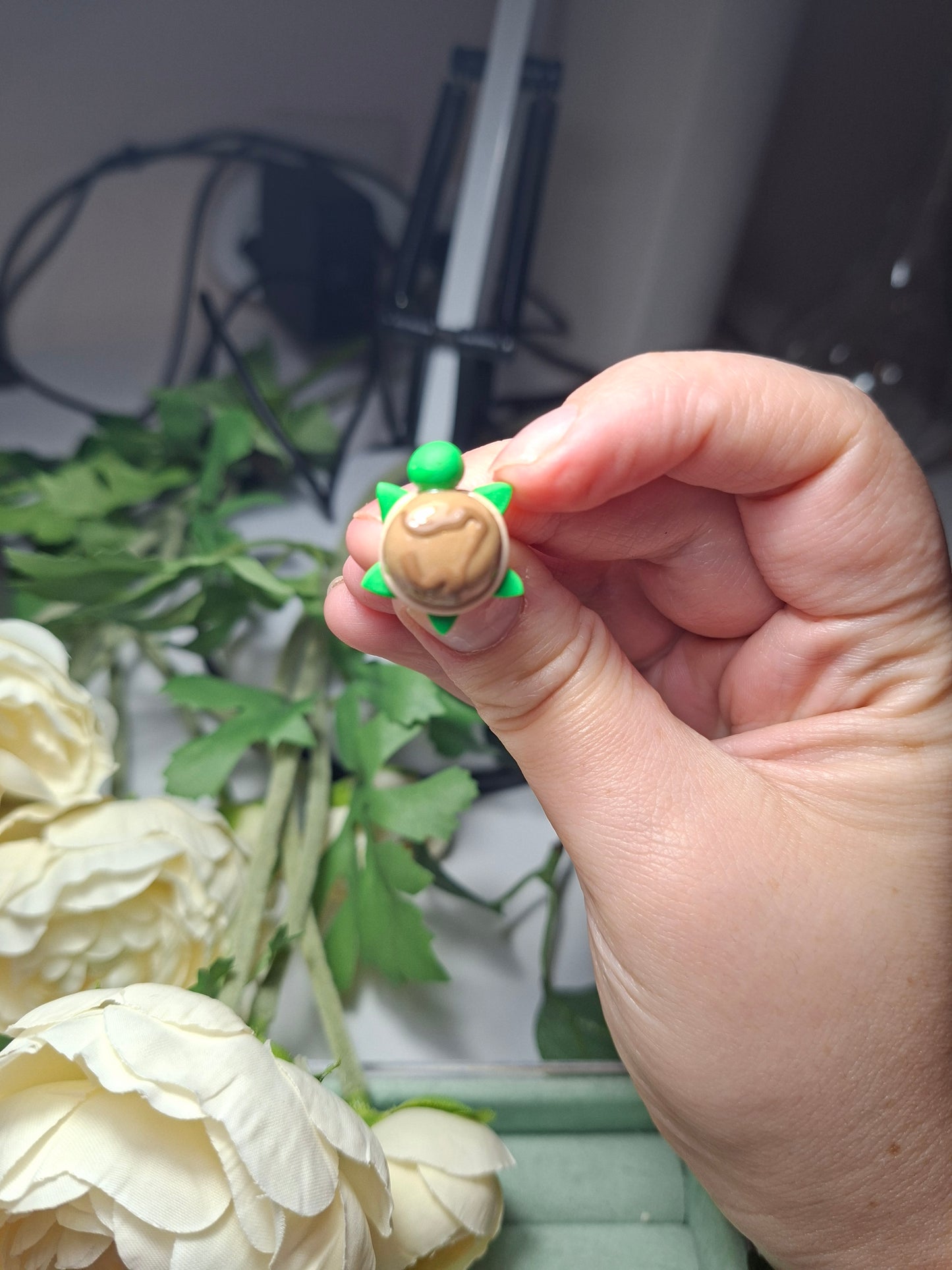 Turtle earrings