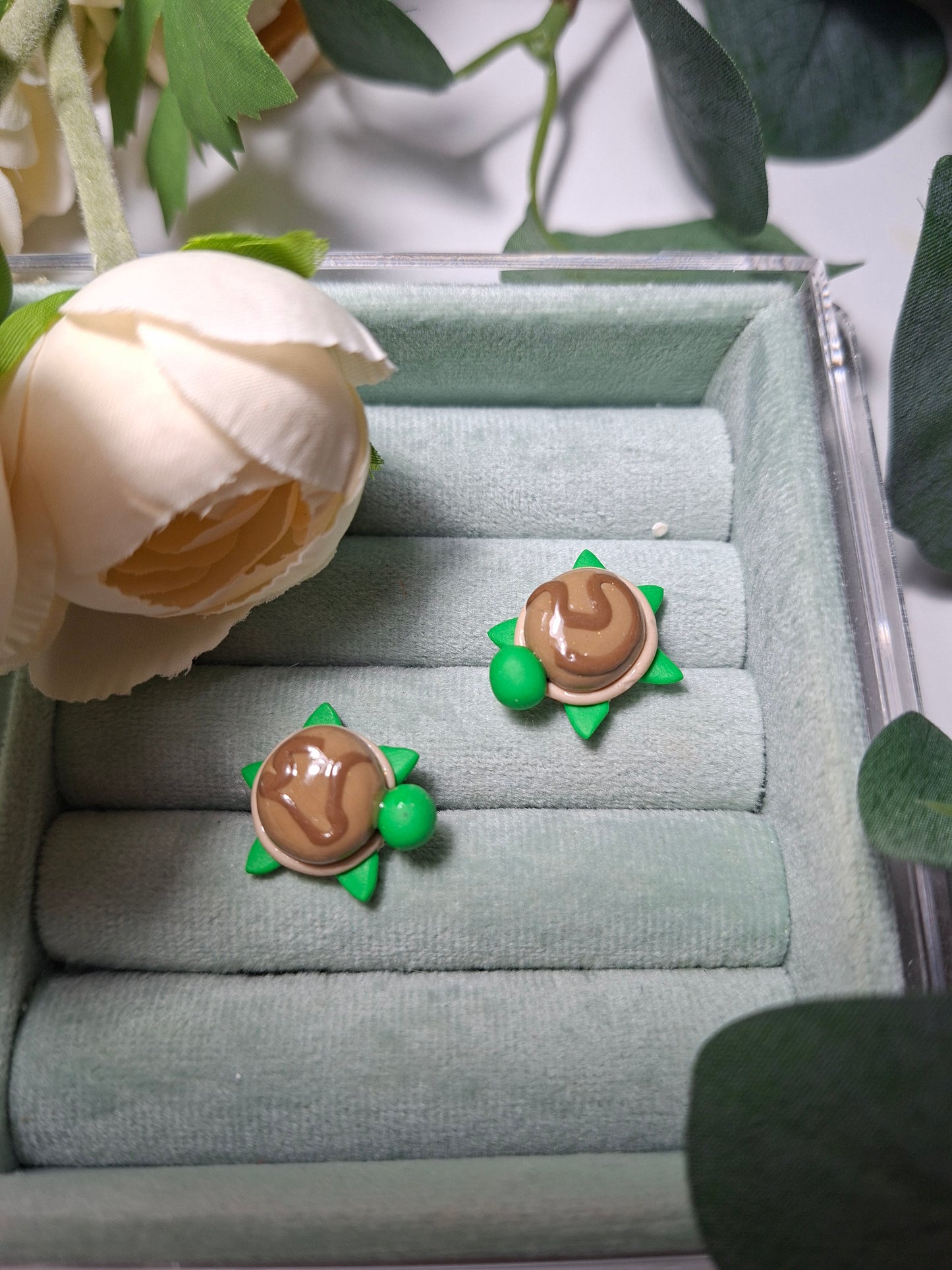 Turtle earrings
