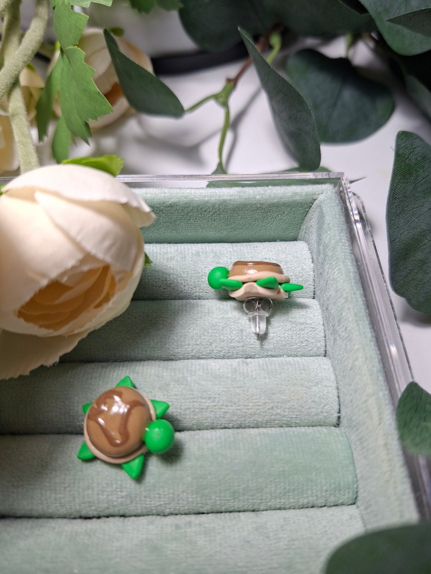 Turtle earrings