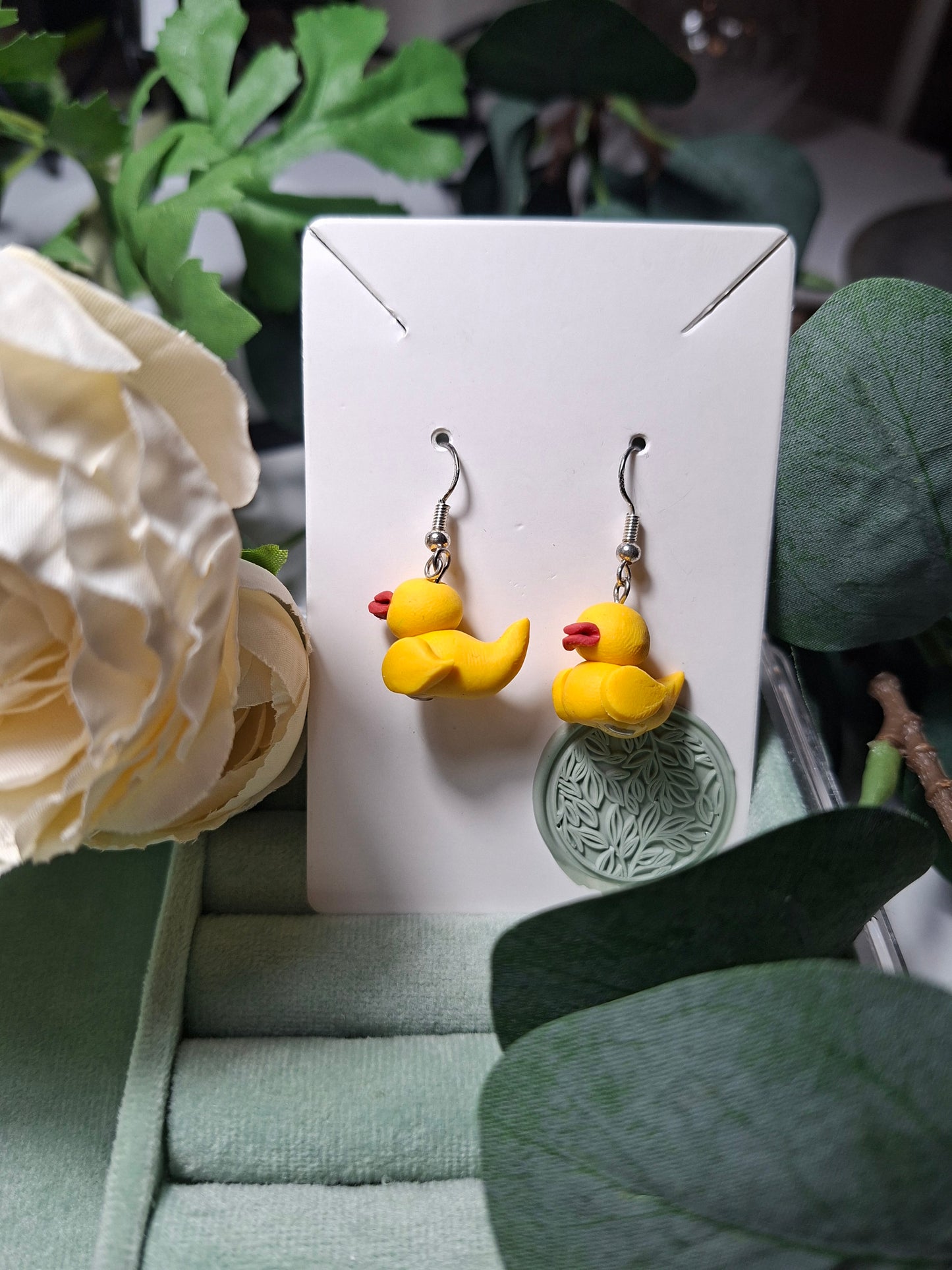 Rubber Duck earrings