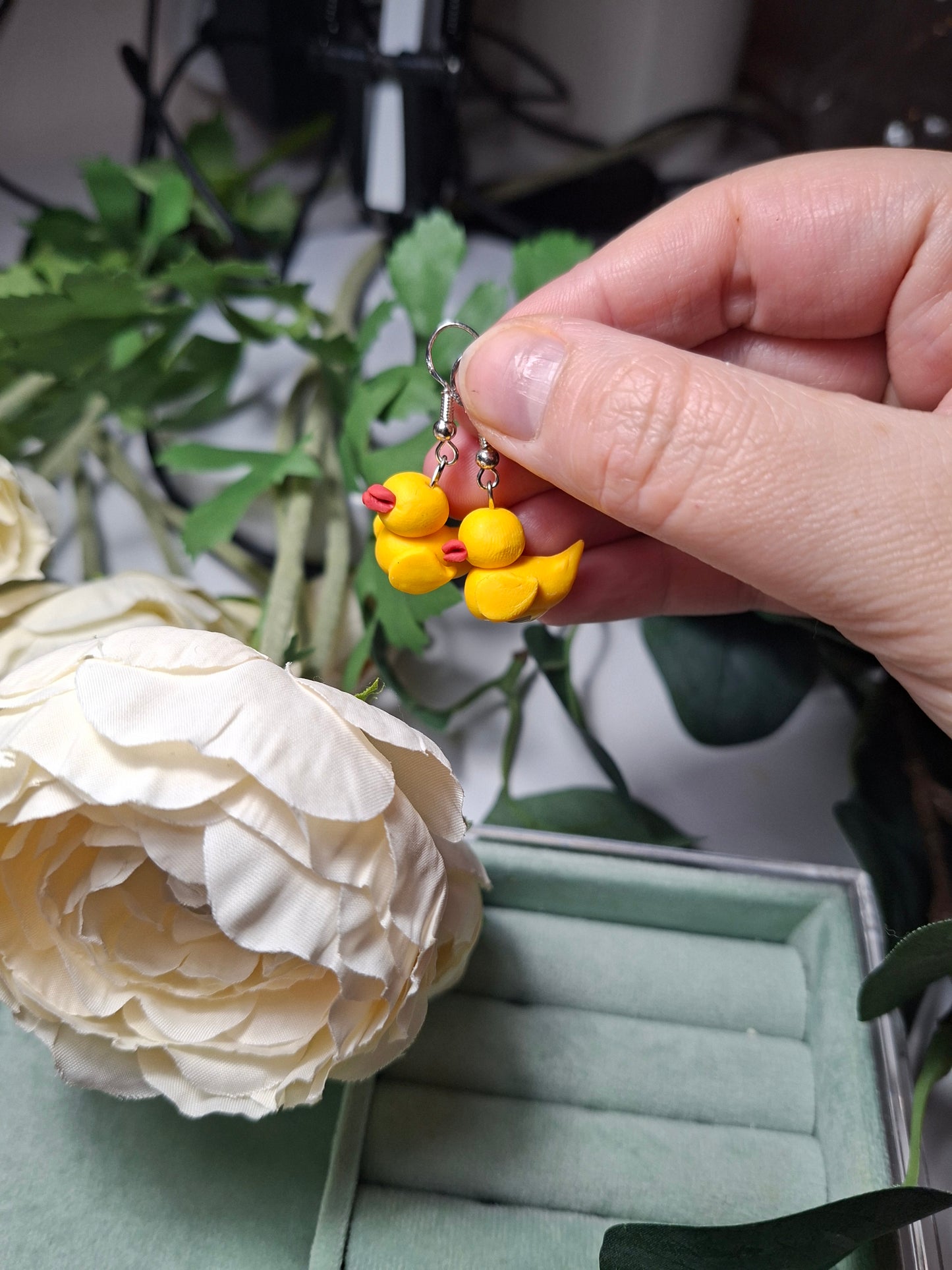 Rubber Duck earrings
