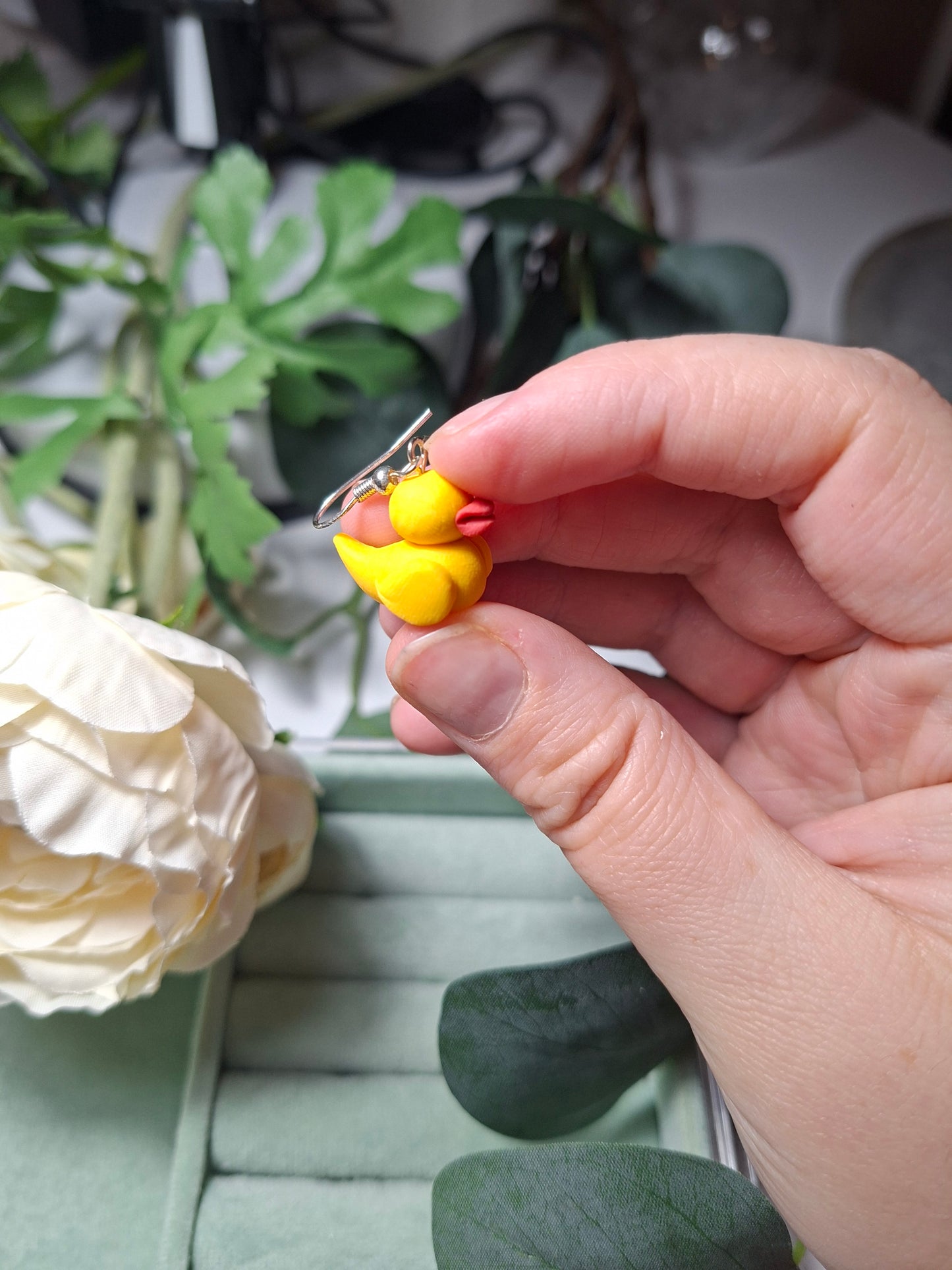 Rubber Duck earrings