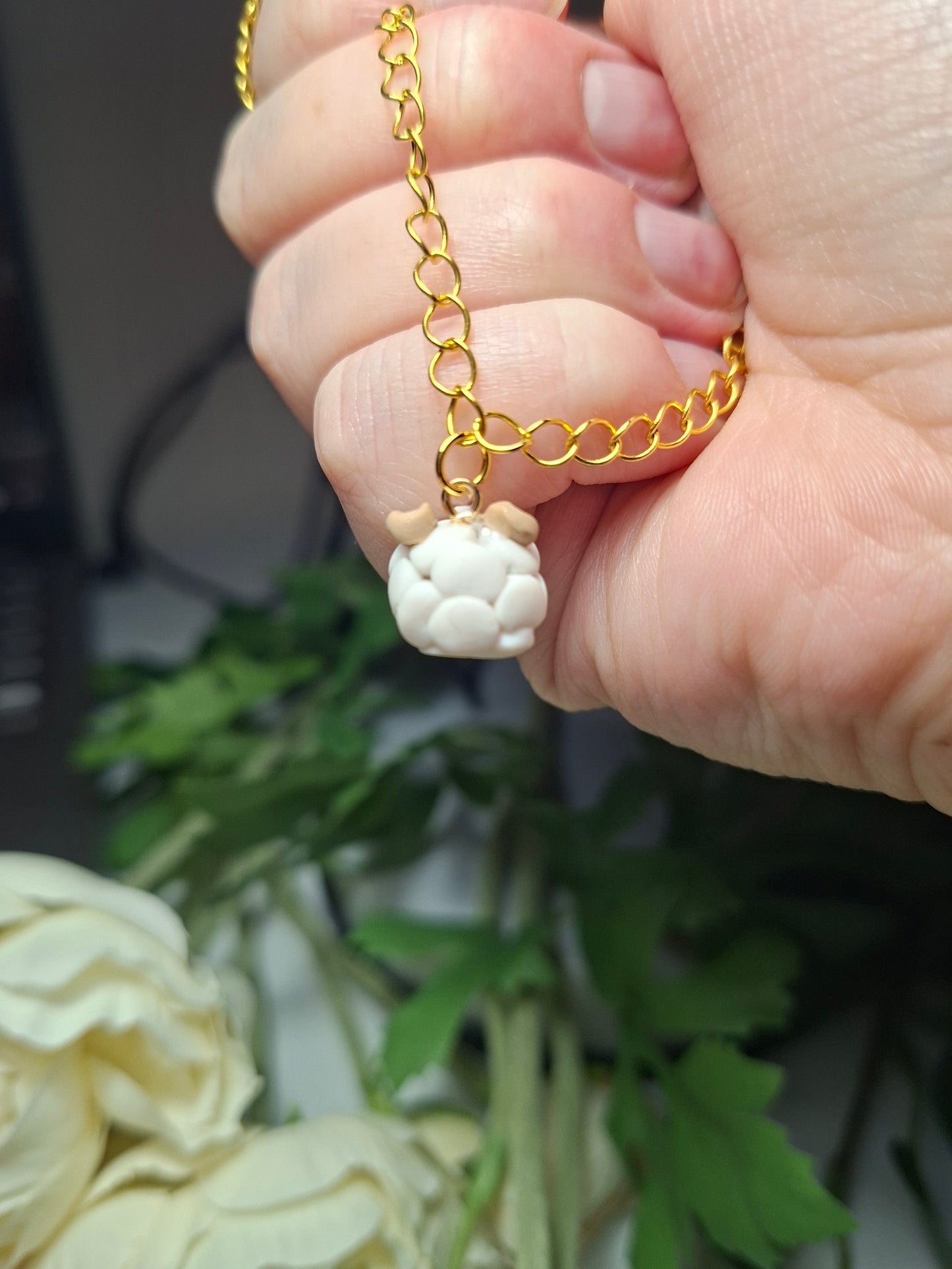 sheep necklace